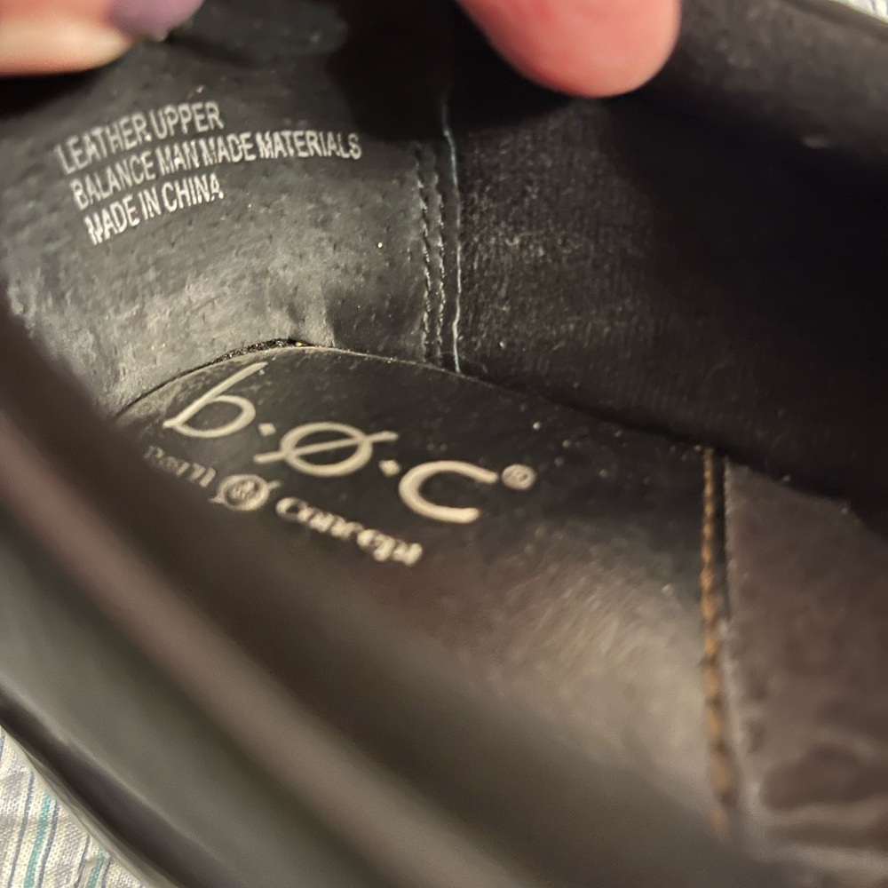 EUC BOC LEATHER MULES - Picture 7 of 8